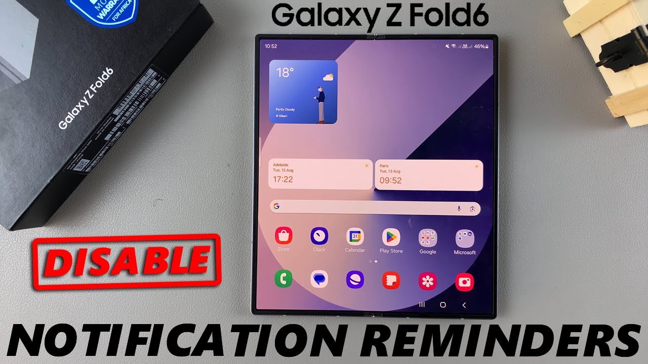 How To Disable Notification Reminders On Samsung Galaxy Z Fold 6