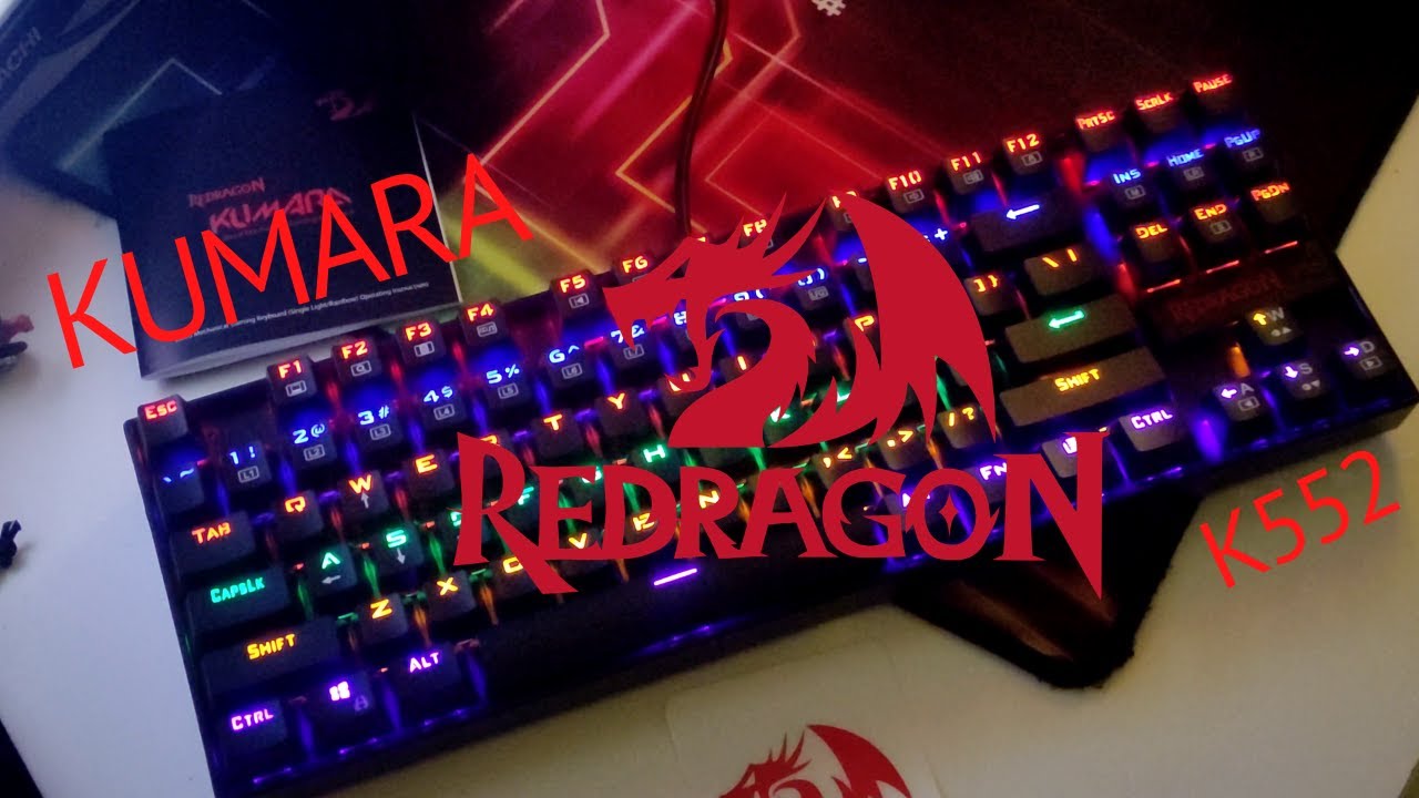 Unboxing + impresiones: Kumara K552 RGB Rainbow + Outemu RED! El Mejor?