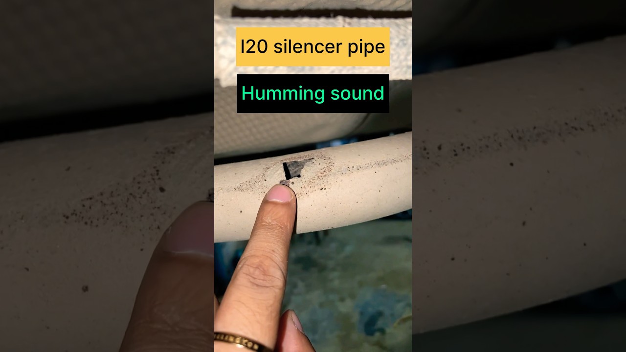 I20 Silencer Noise | Silencer Repair | Silencer welding | Silencer Replacement
