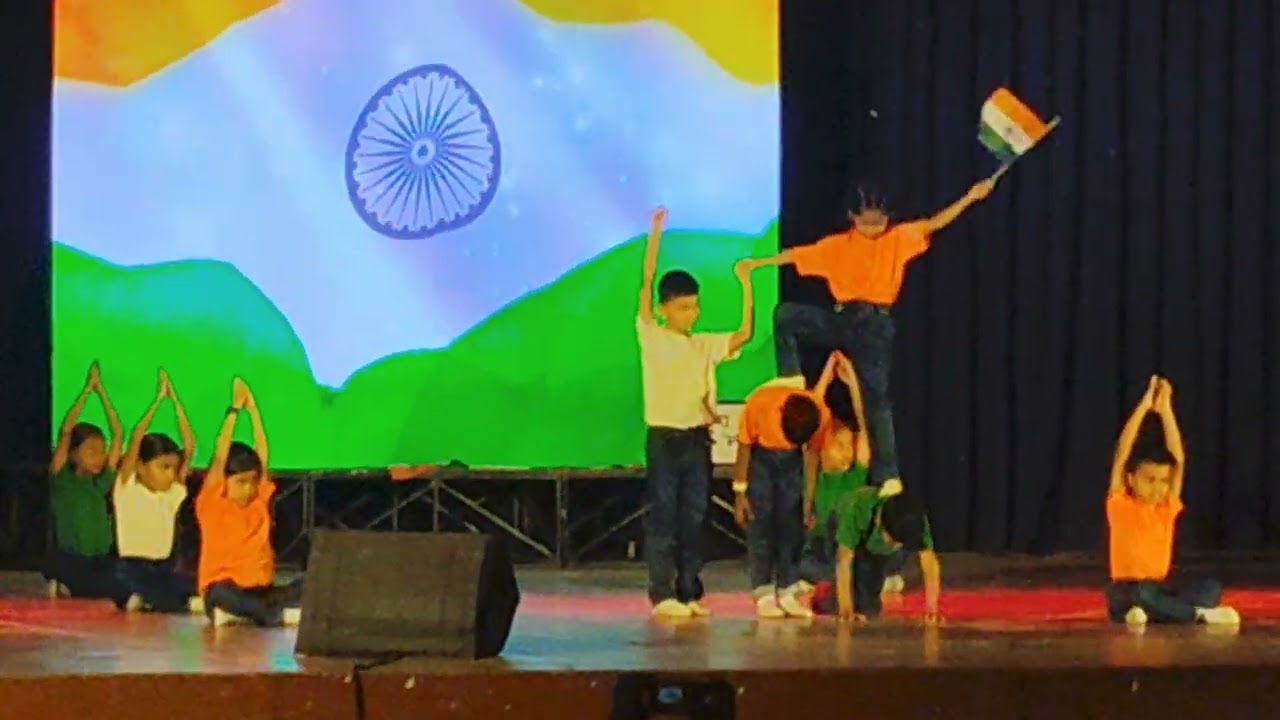 Active modern School vande Mataram dance competition 