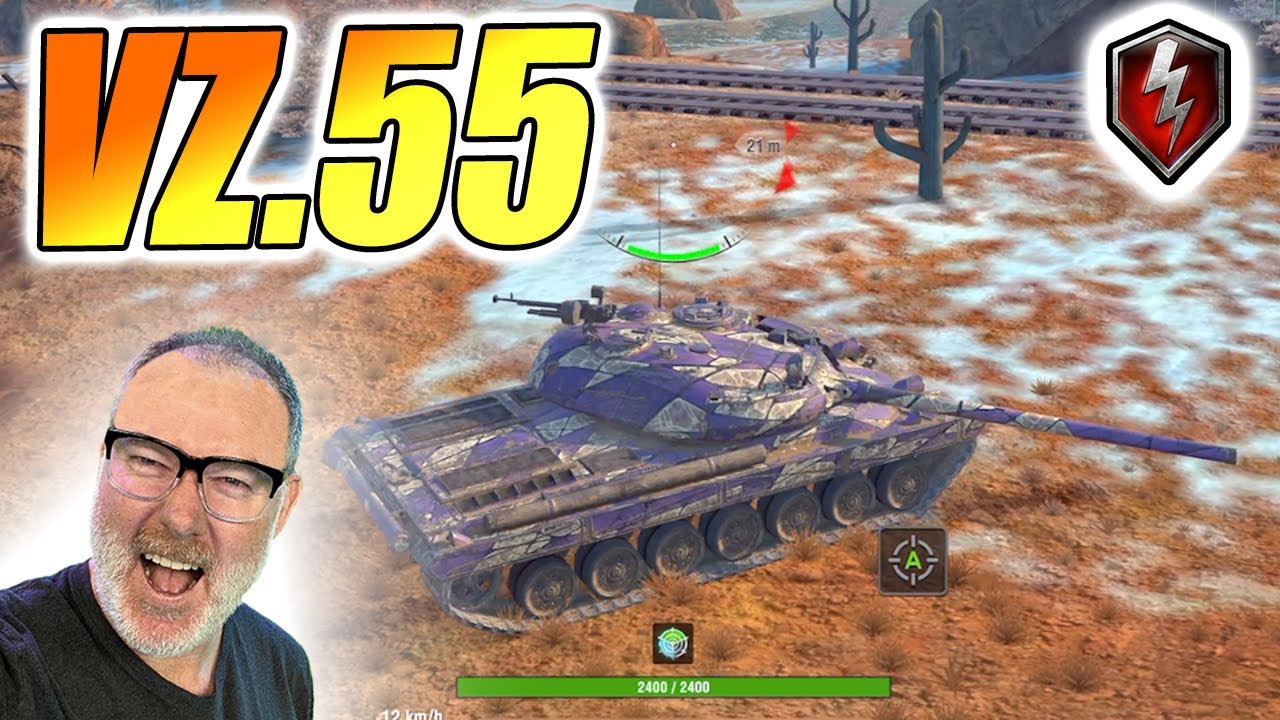 VZ.55 ЕВРО-СМЭШ: МИР ТАНКОВ БЛИЦ