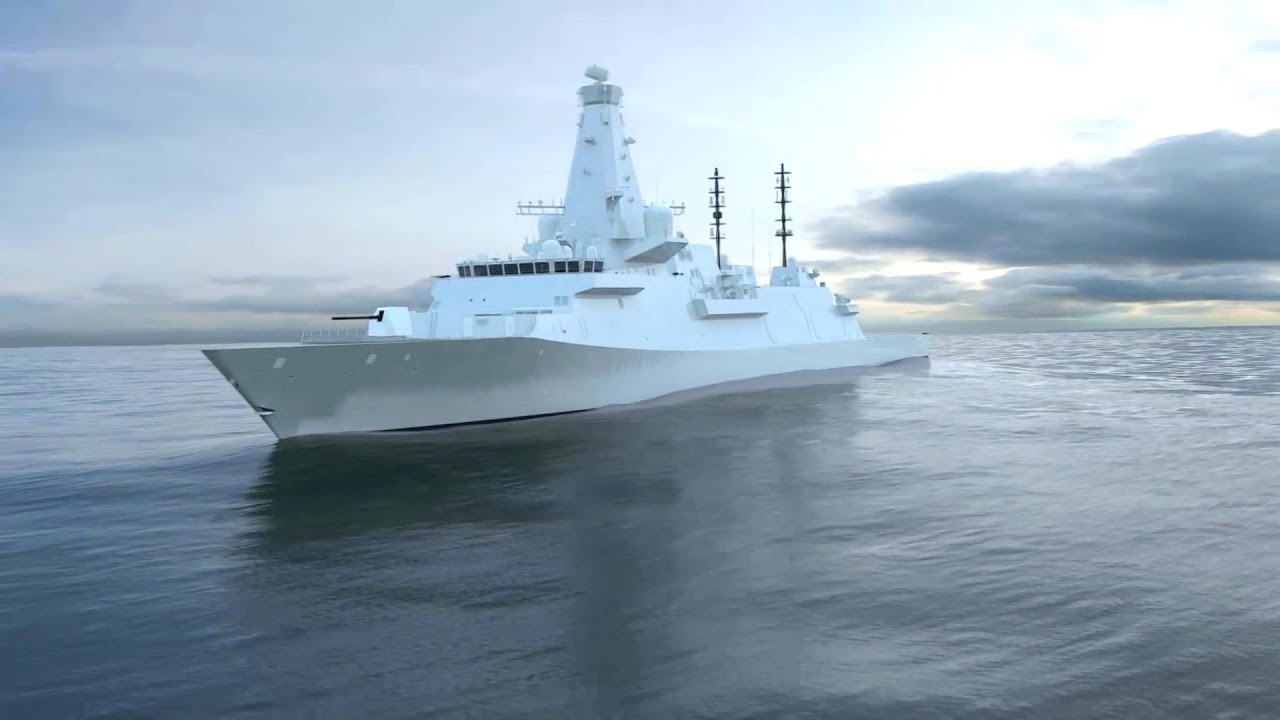BAE Systems - Type 26 Global Combat Ship Simulation [1080p]