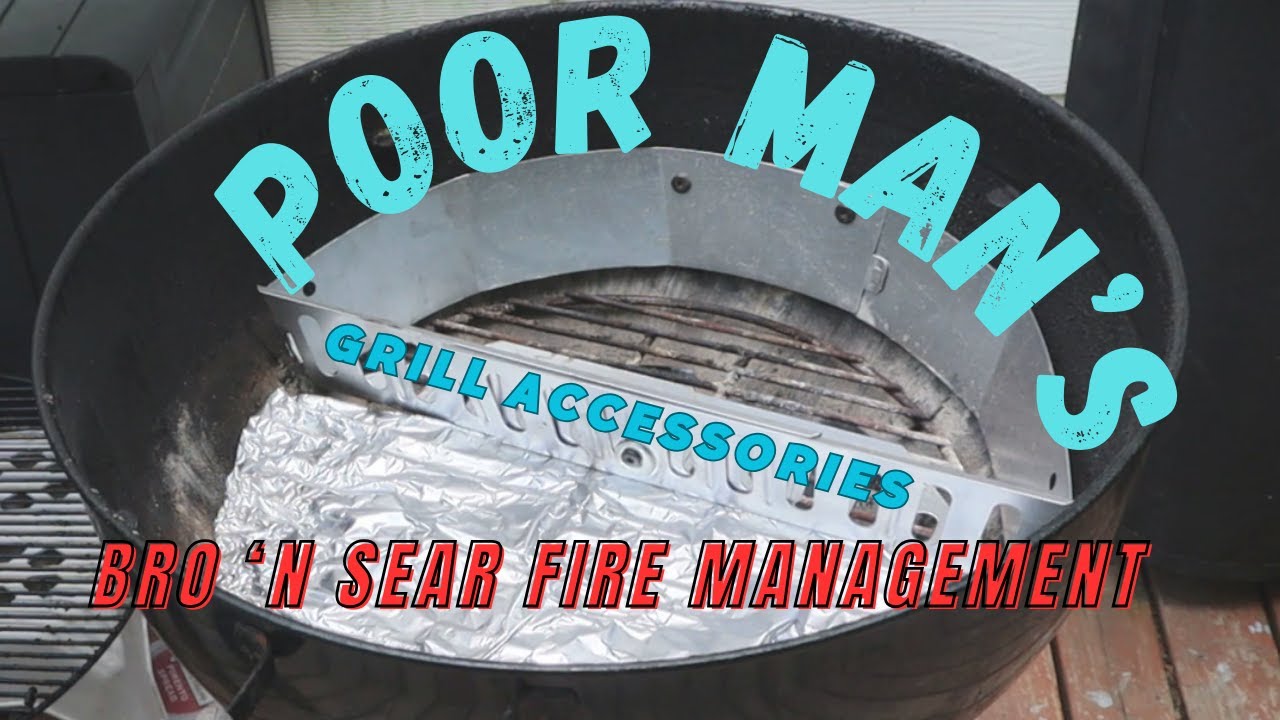 Bro 'N Sear Fire Management You Need To See | Clumsy Dog BBQ
