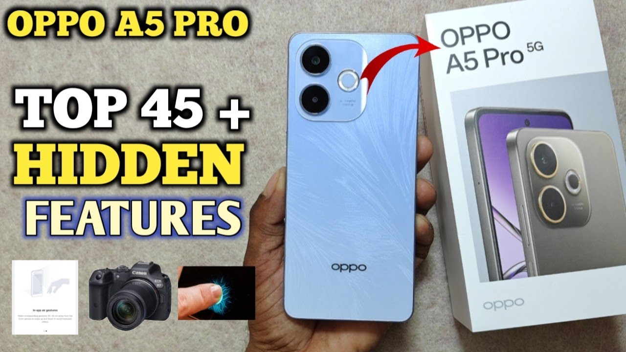 Oppo A5 Pro 5g Tips & Tricks | Oppo A5 Pro 5g Top 45+ Hidden features |