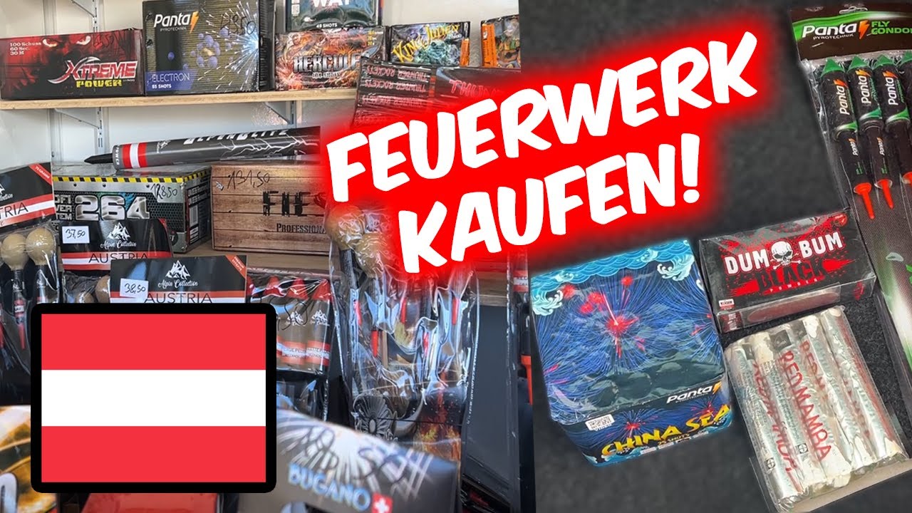 Feuerwerksstände In Österreich | Silvester Einkaufstour 2023/24💥🧨