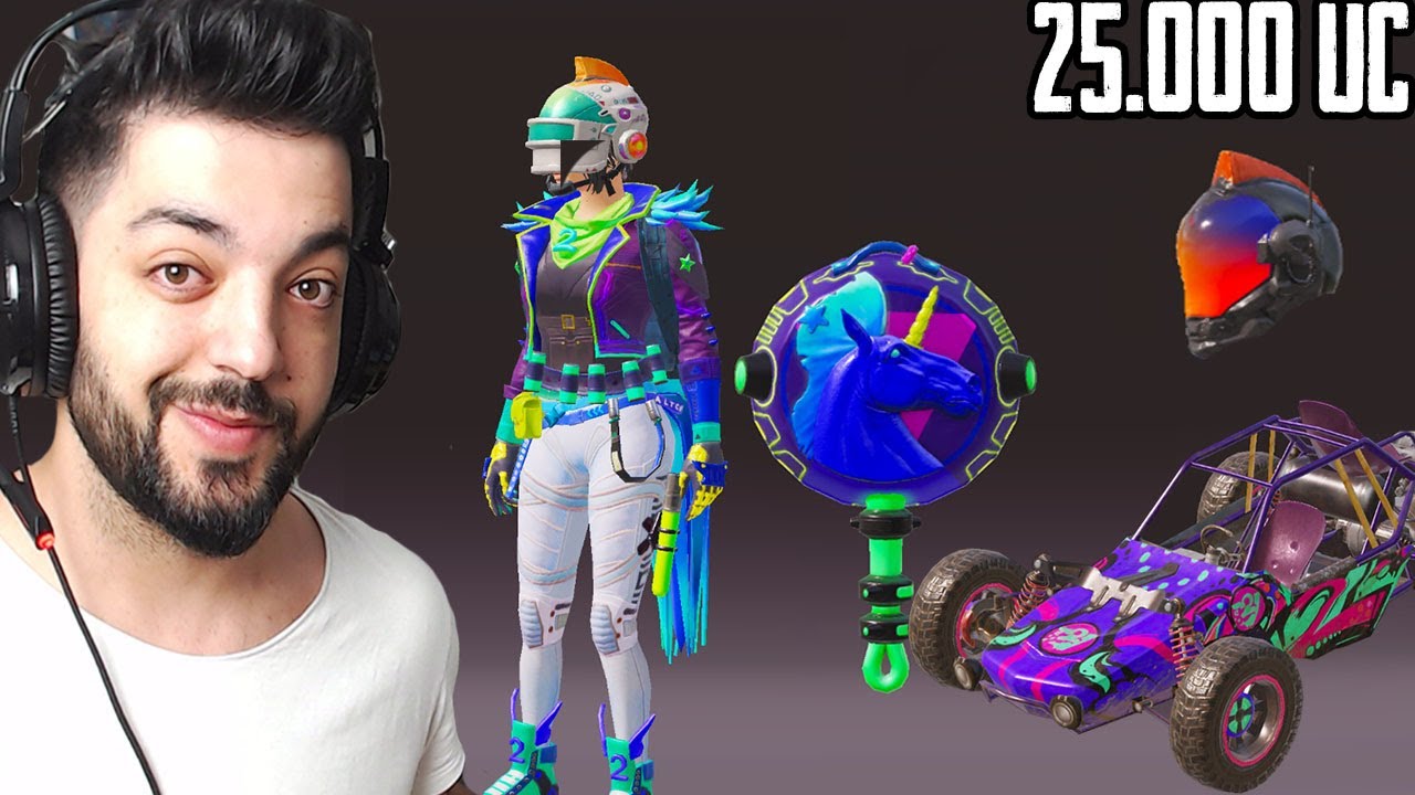 YENİ GELEN 2. YIL UNICORN SETİNİ ALDIM 25.000 UC PUBG MOBİLE