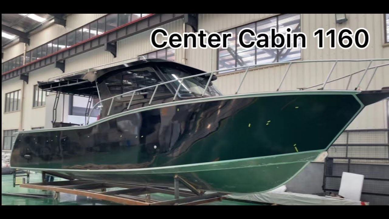 Allsea 11.6m 38ft Aluminum offshore commercial fishing boat