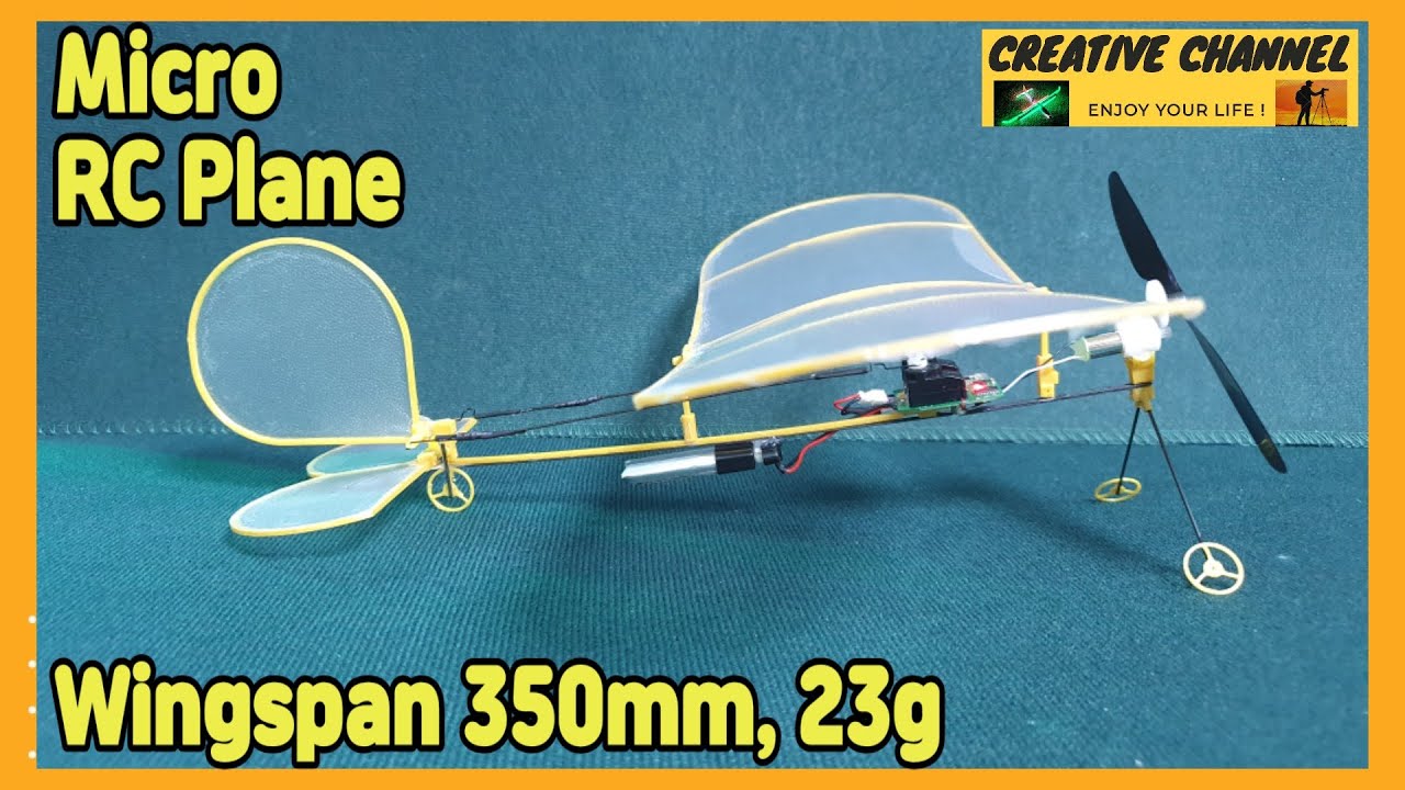 23g, Micro RC Plane 만들기 _ Making 23g micro RC plane