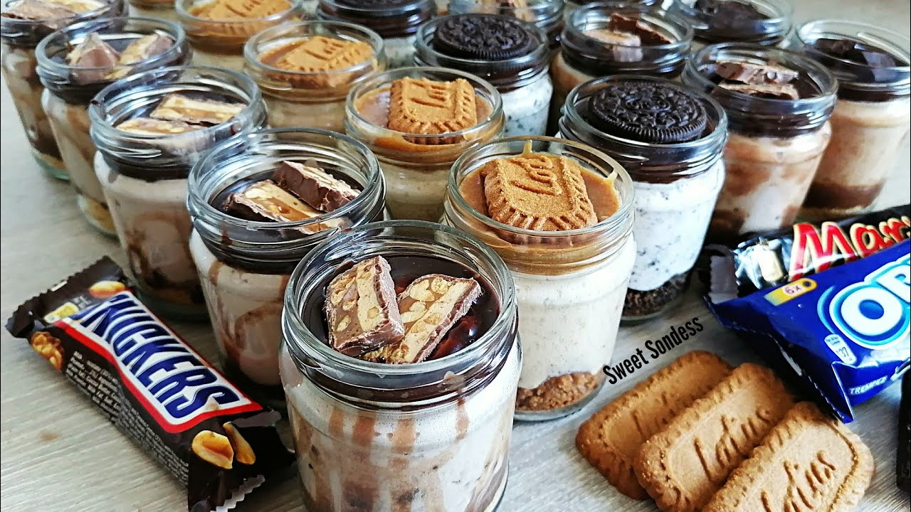 مشروعك في بيتك / sheesecake jar /