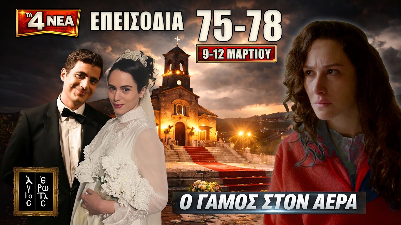 Δείτε πρώτοι! Άγιος Έρωτας επεισόδια 75, 76, 77, 78 - Δευτέρα έως Πέμπτη