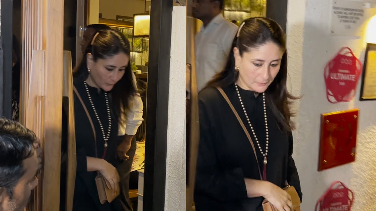 Kareena Kapoor Spotted In Bandra