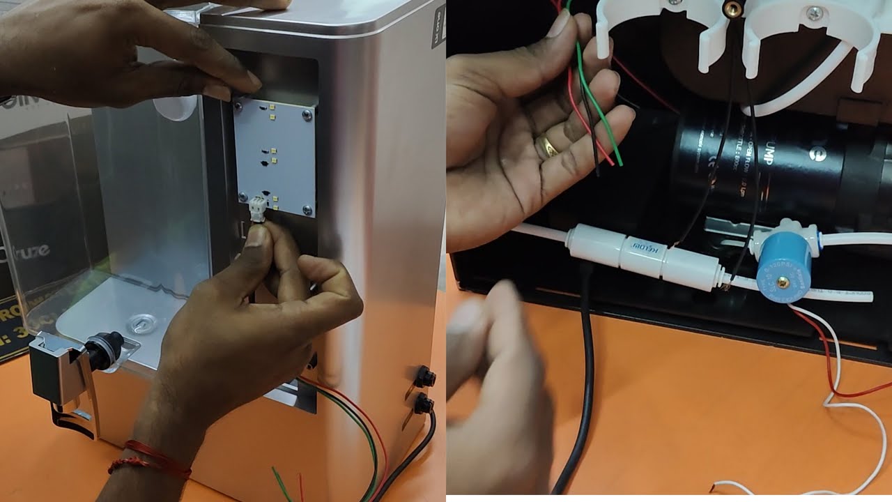 LX ONE #wiring #waterpurifier #LedWiring #newlaunch #titanium #cabinet #gunmetal