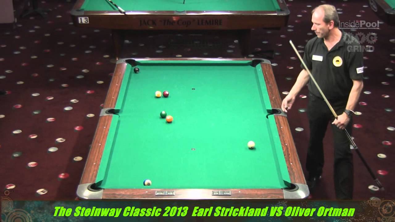 Earl Strickland v Oliver Ortmann at the Steinway Classic 2013