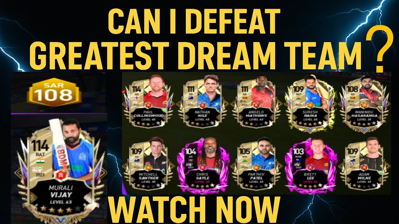 Can I Beat the Greatest Dream Team? ⚡ Will I Survive? 😱⚡ 