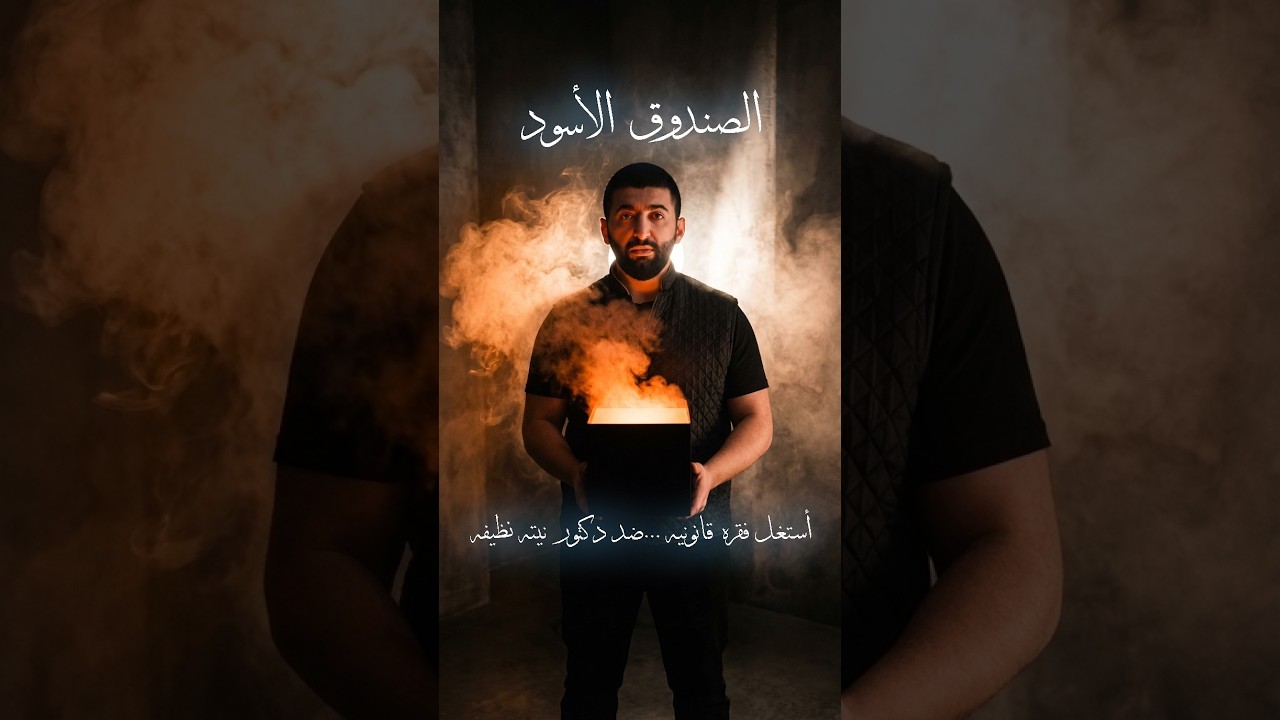 الصندوق الاسود استغل فقره قانونيه...ضد دكتور نيته نظيفه