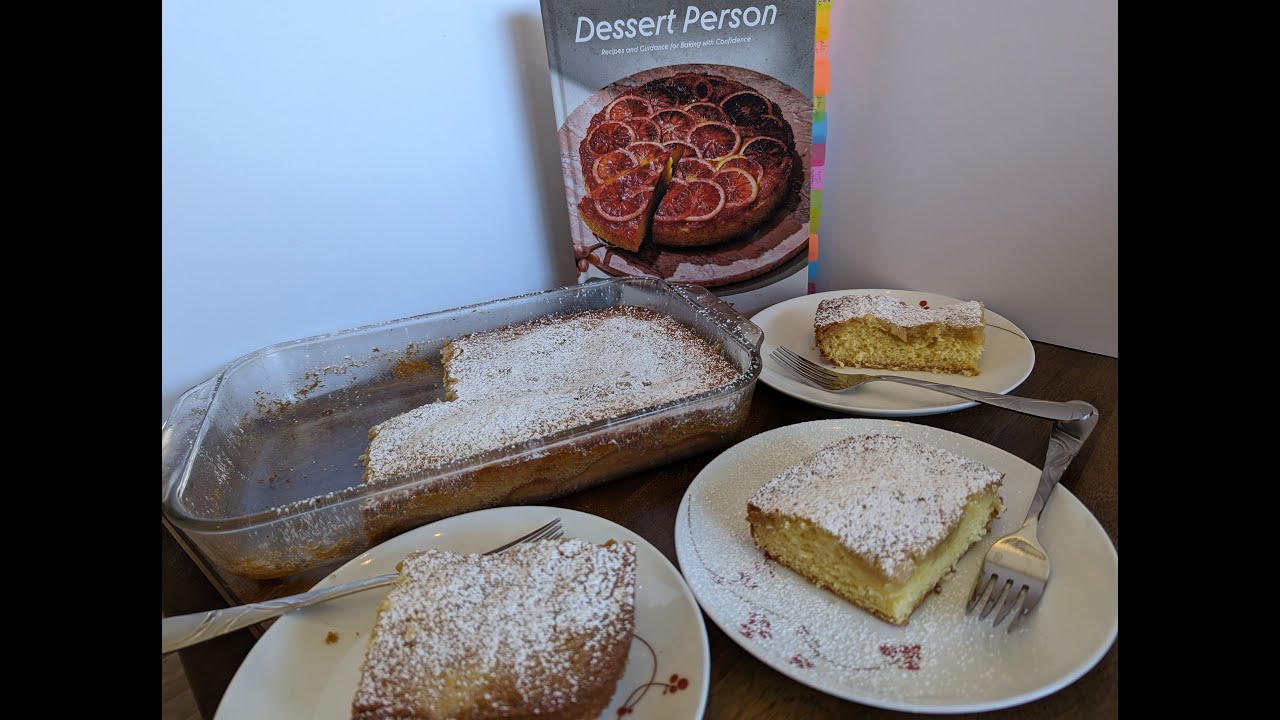 Sheila Bakes the St. Louis gooey Butter Cake from Claire Saffitz’s Dessert Person