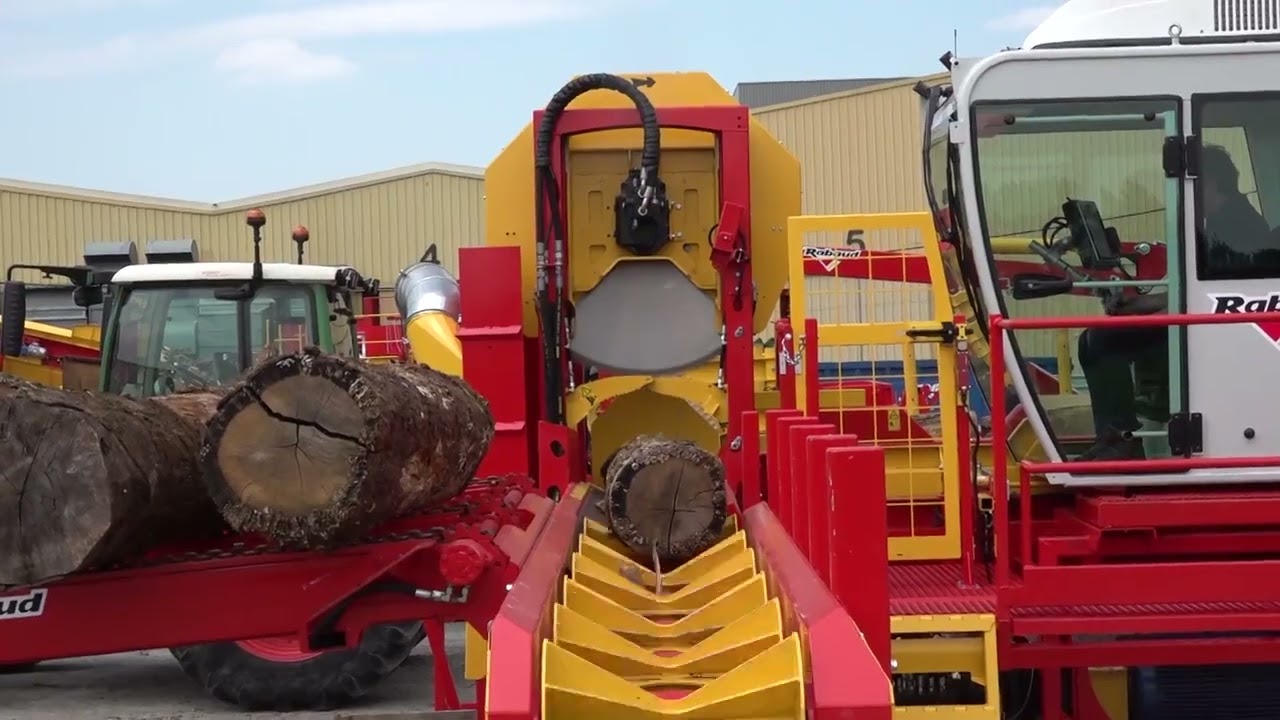 🌳 Combinata per legna XYLOG 520 DI RABAUD: LA NUOVA ERA DELLA LAVORAZIONE DEL LEGNO! 🪓 #legno
