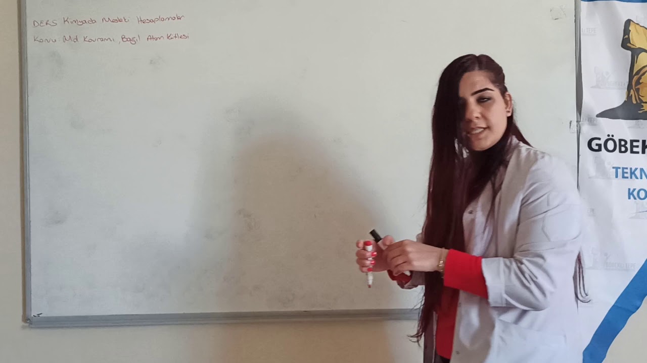 9 SINIF KİMYADA MESLEKİ HESAPLAMALAR MOL KAVRAMI 1 BÖLÜM 15,12,2020
