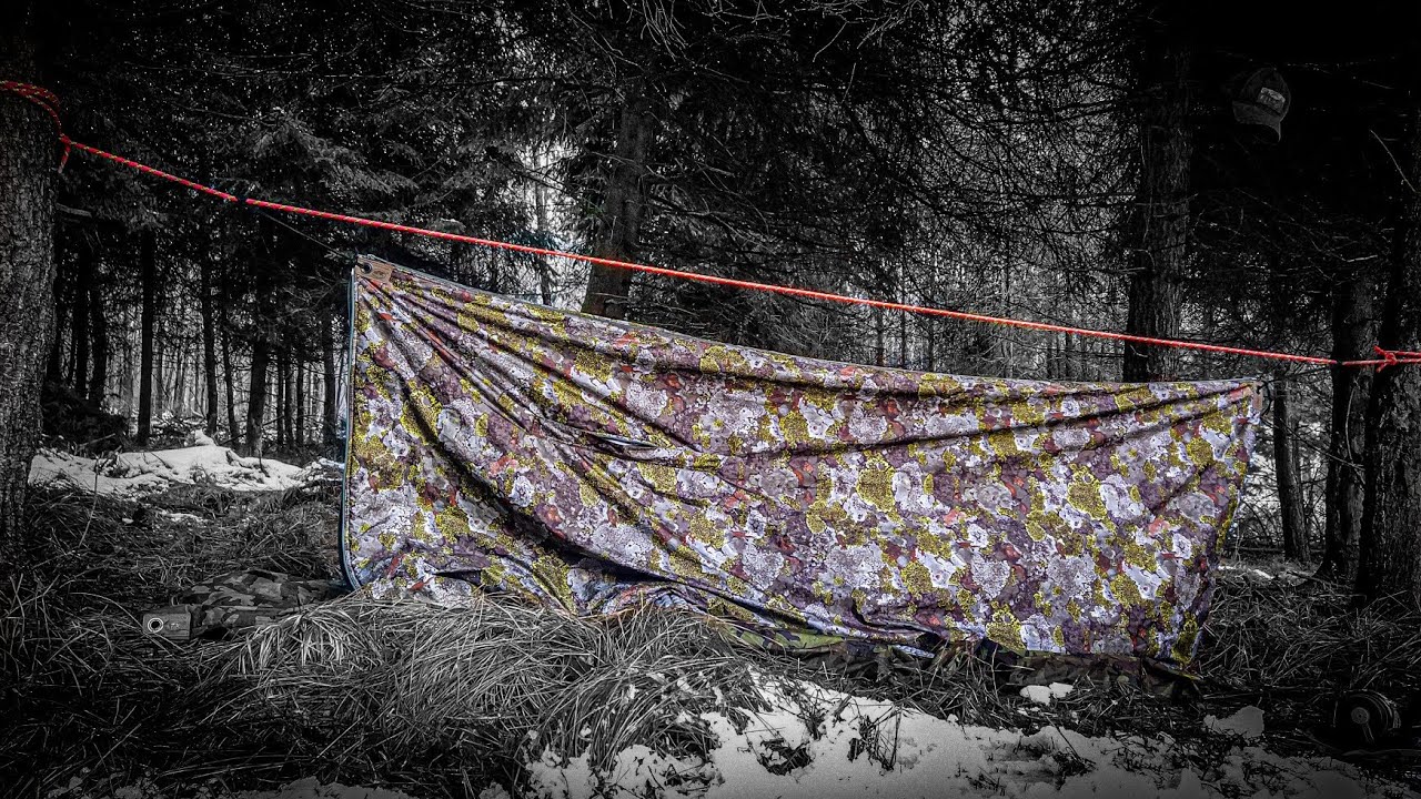Jerven Extreme in mountain camo pattern set up in cocoon mode