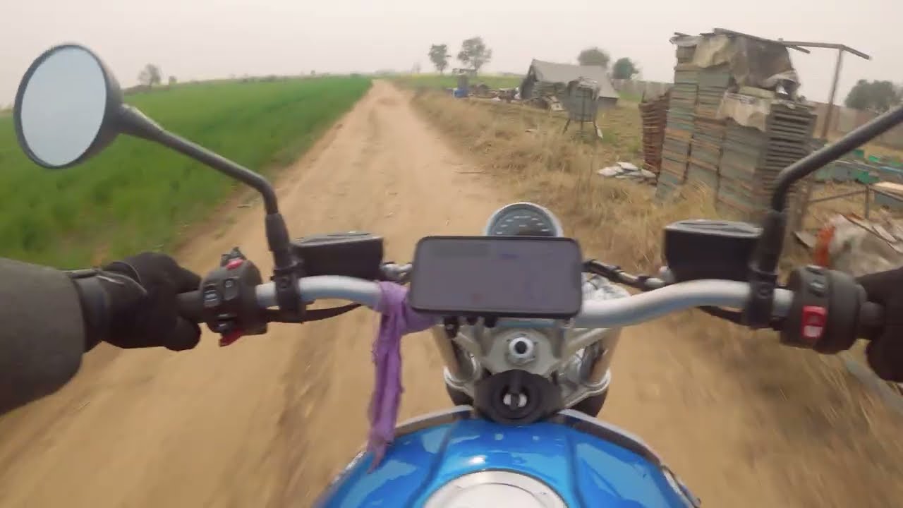 Nature’s timeless masterpiece of erosion, a ride to Chakwal Canyons on my BMW R nineT Scrambler