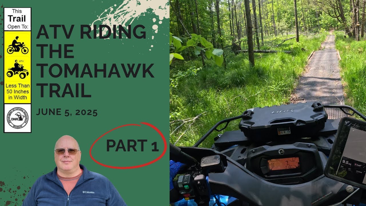 ATV Riding the Tomahawk Trail - Part 1
