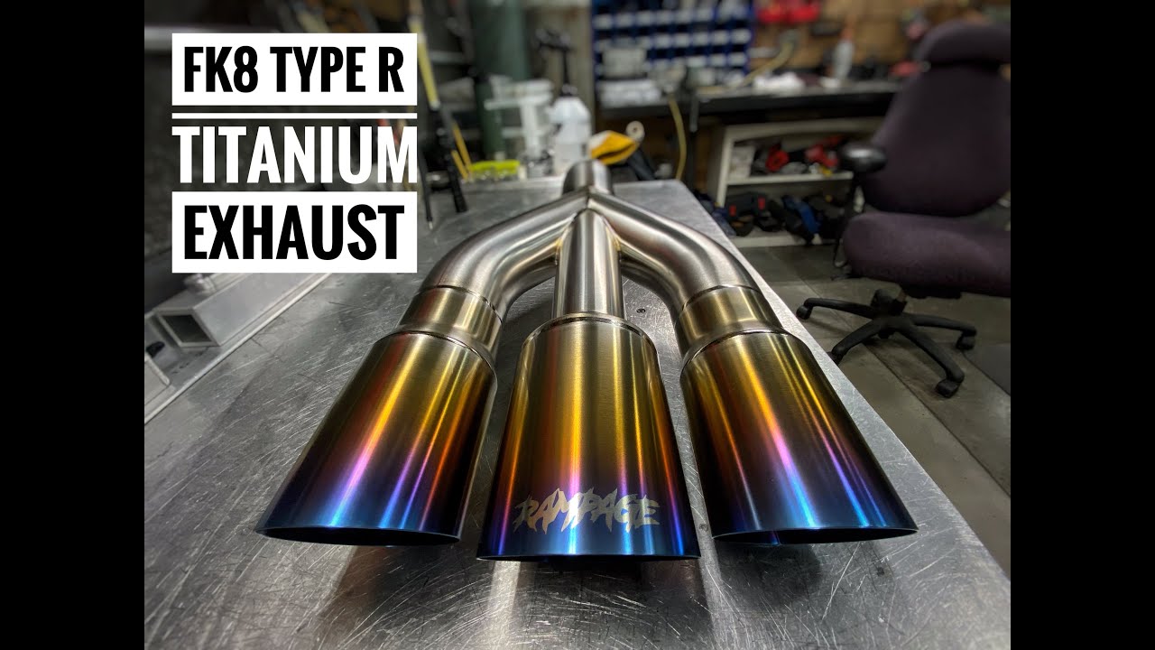 INSIDE LOOK- Titanium FK8 Exhausts Made in USA