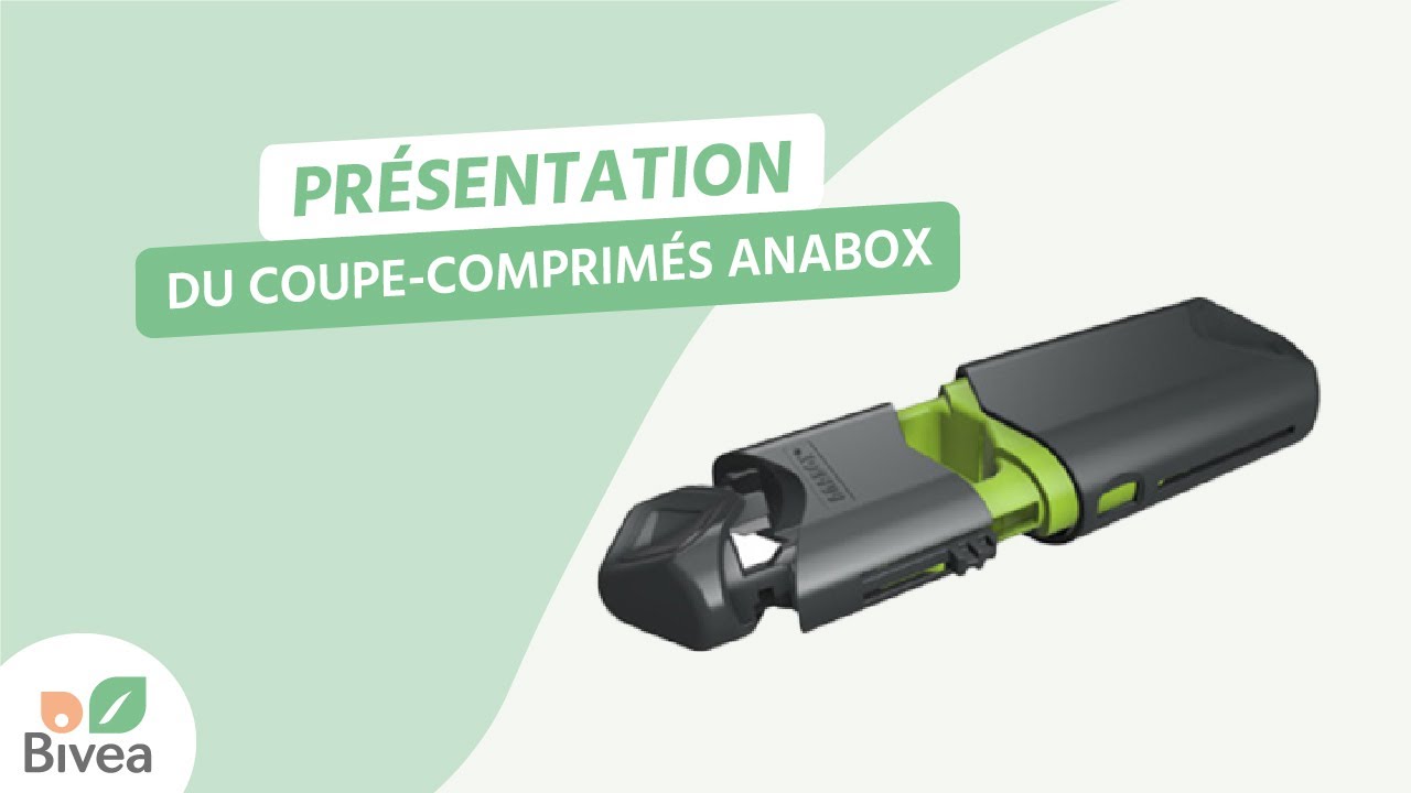 Présentation du coupe-comprimés Anabox
