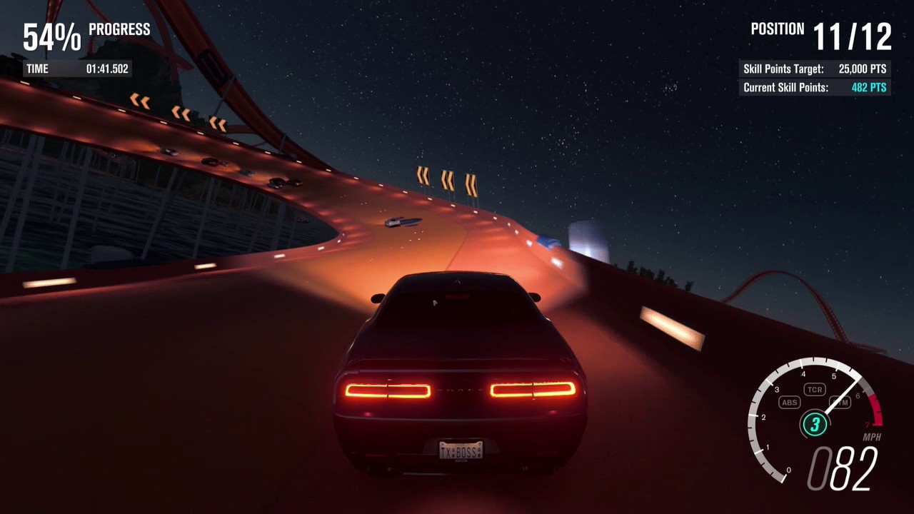 FH3-HOT WHEELS SINGLE PLAYER RACING [DODGE HELLCAT]