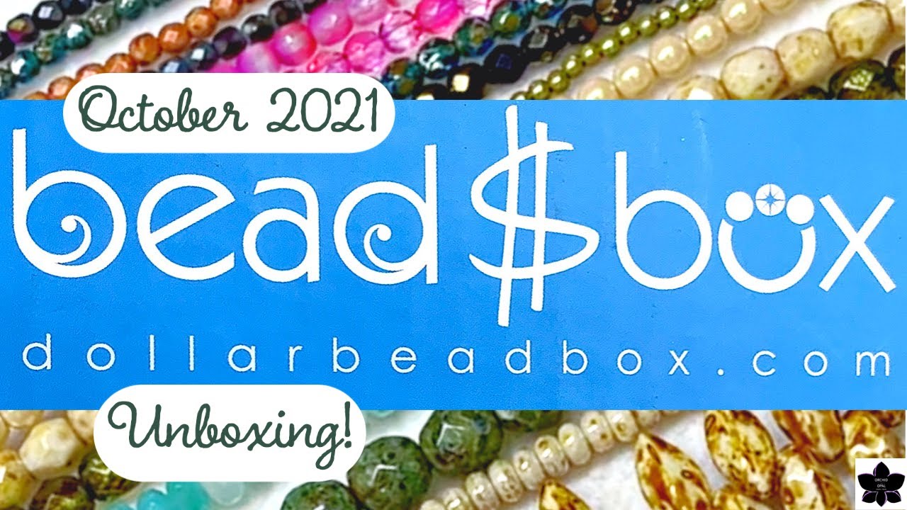 Dollar Bead Box and Bag Monthly Subscription October 2021
