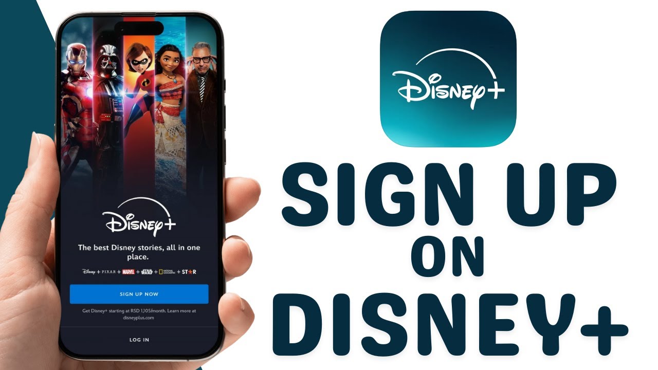 Как зарегистрироваться в Disney Plus (шаг за шагом)