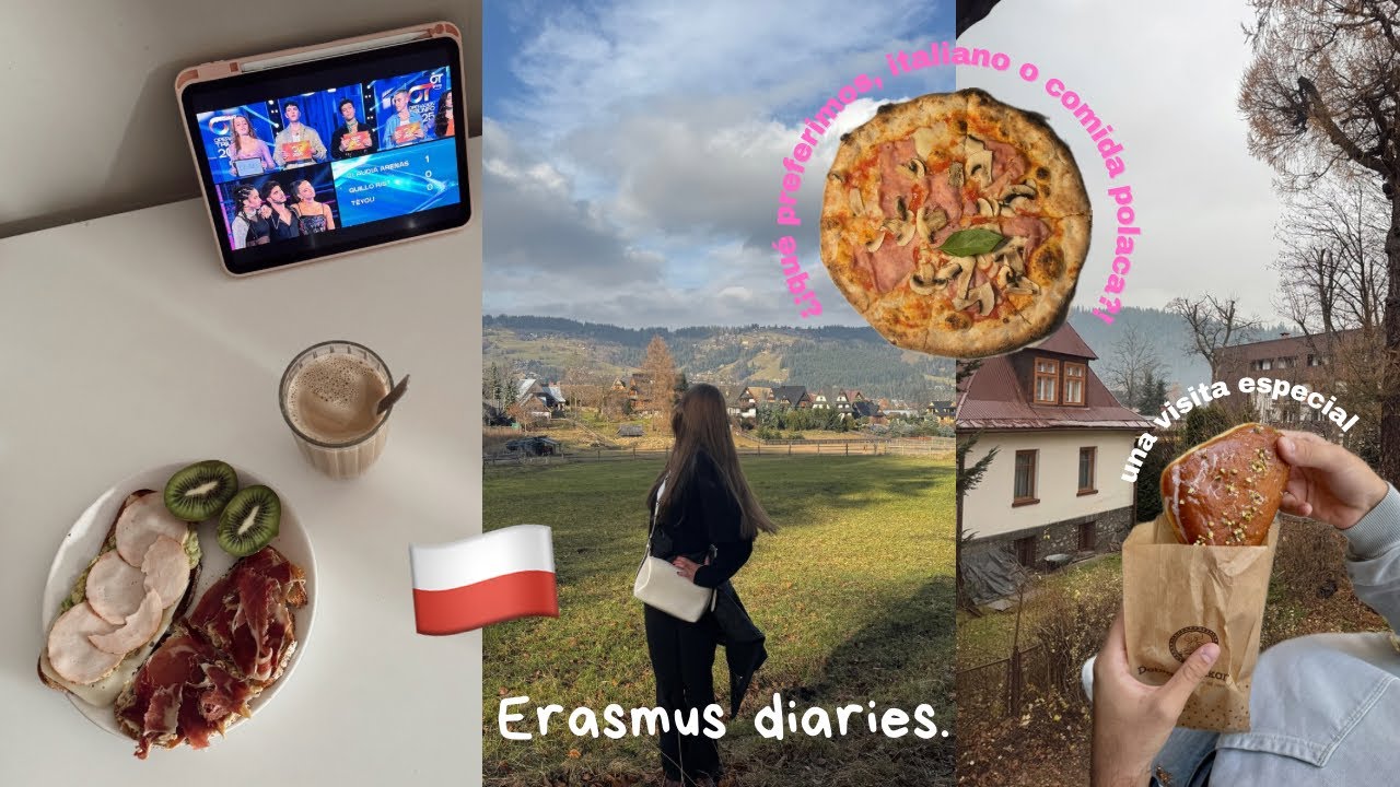 7 días conmigo en Polonia⭐️🇵🇱 | comida, curiosidades y mucho frío… (con visita especial)