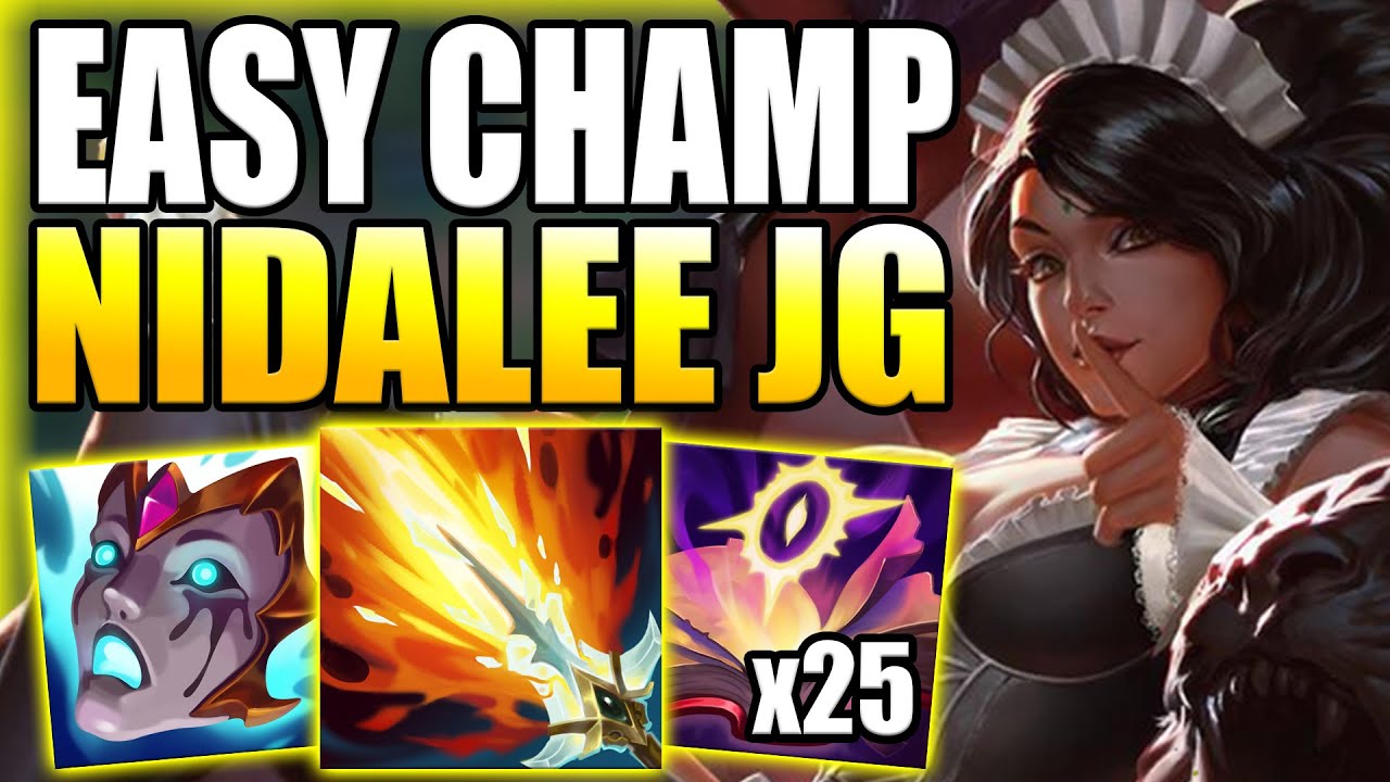 КАК ИГРАТЬ В ДЖУНГЛЯХ НИДАЛИ, ЧТОБЫ ЛЕГЧЕ ВЫИГРАТЬ СОЛО Q! - Руководство League of Legends