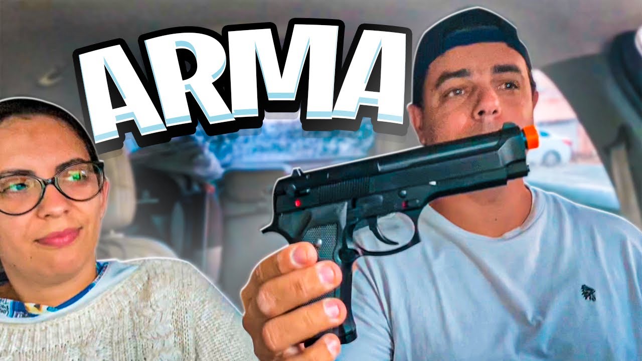 COMPREI UMA ARMA?  *trolei minha esposa* | FERNANDO LOPES