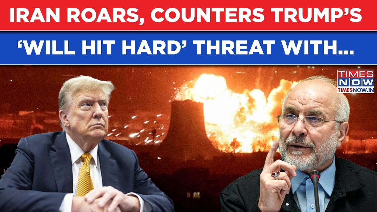 Iran Roars, Ghalibaf Counters Trump's Latest 'Will Hit Hard' Threat Amid Switzerland Talks | Watch
