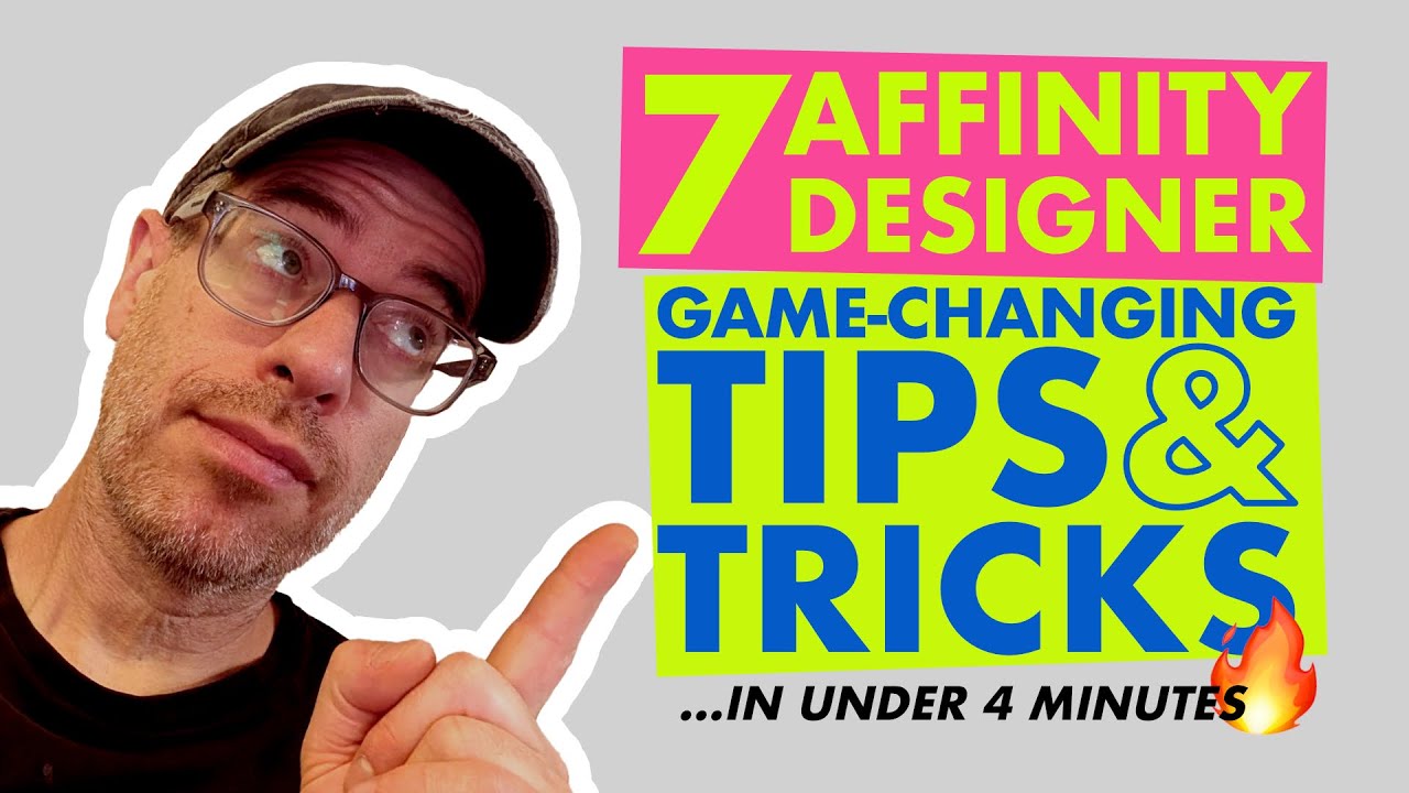 7 GAME-CHANGING Affinity Designer Tips & Tricks