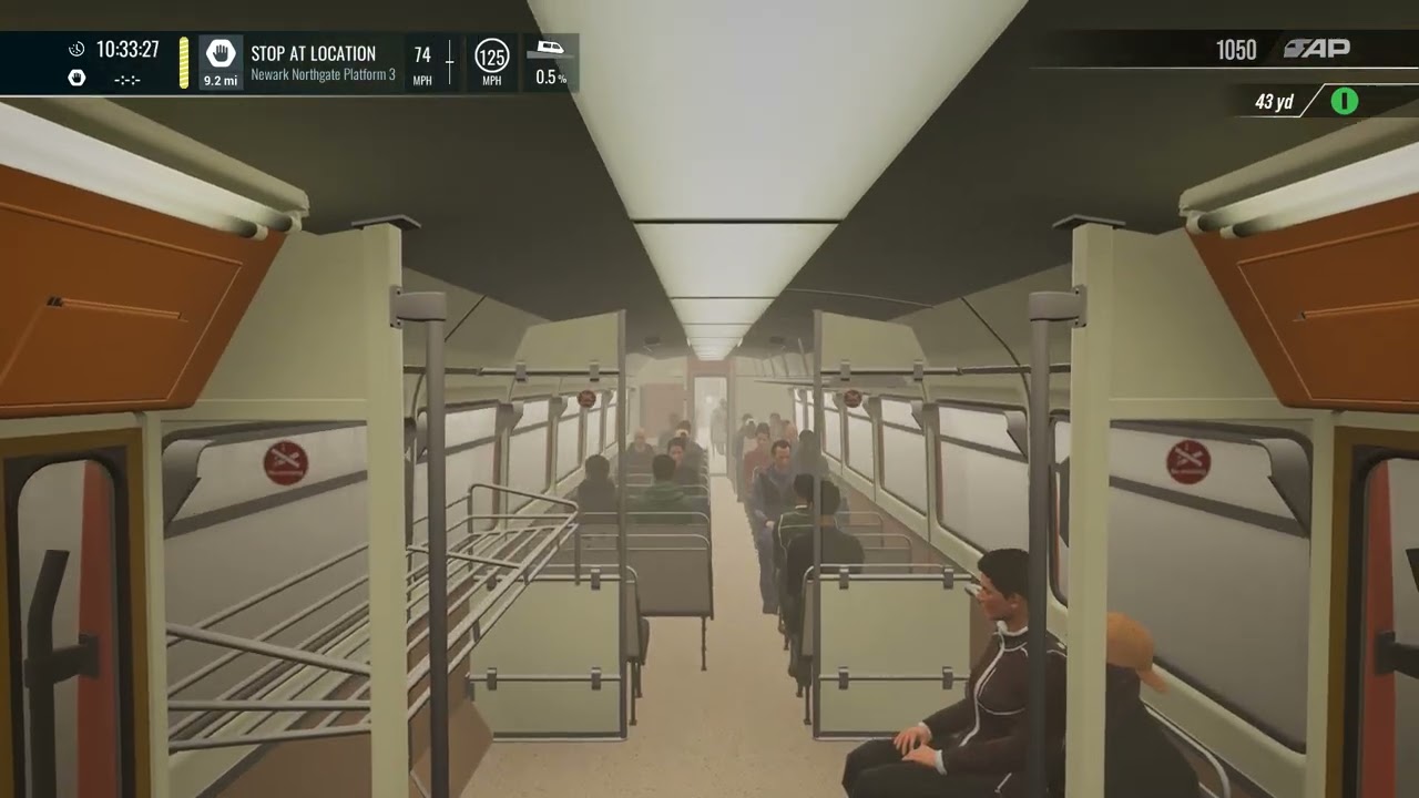 Train sim world Retford to Newark in a 142