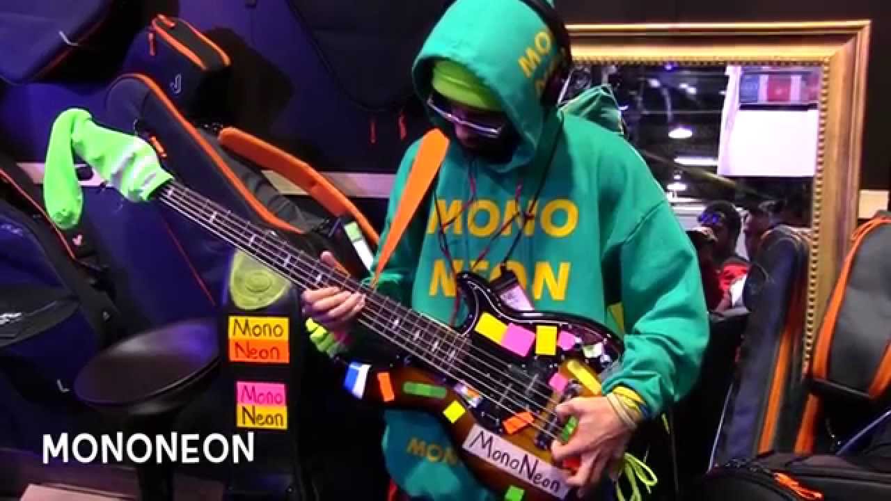 MonoNeon - 8 minutes of Bass - Namm 2015