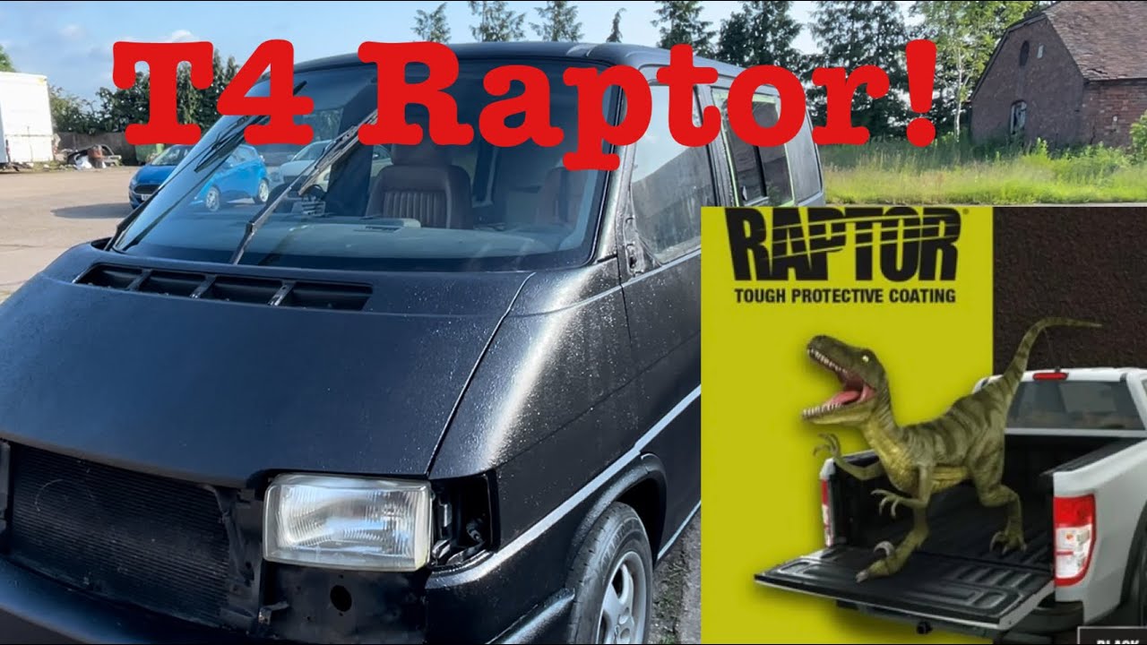 Project T4 Camper Raptor Paint Job