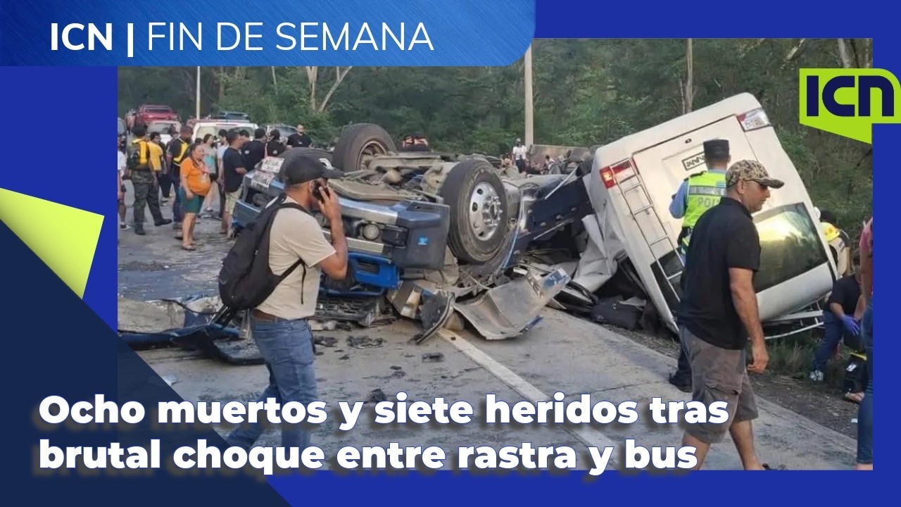 Tragedia en Santa B&aacute;rbara: choque entre rastra y bus deja al menos ocho muertos