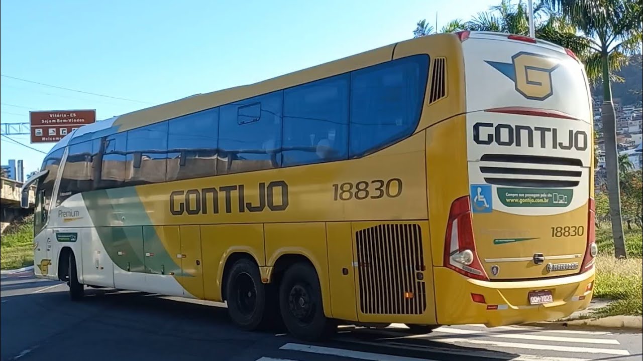 RODOVIÁRIA DE VITÓRIA | MOVIMENTAÇÃO DE ÔNIBUS | GONTIJO, ÁGUIA BRANCA, PRETTI