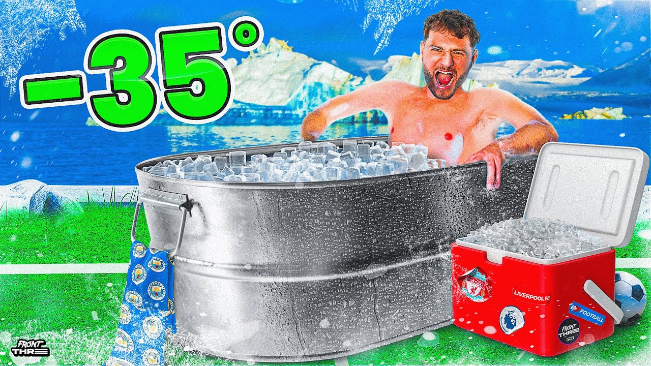 EXTREME ICE BATH FOOTBALL BATTLE ROYALE QUIZ 🥶