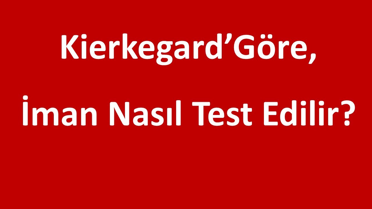 Mesele Tanrıya İnanmak Değildir, Asıl Mesele…