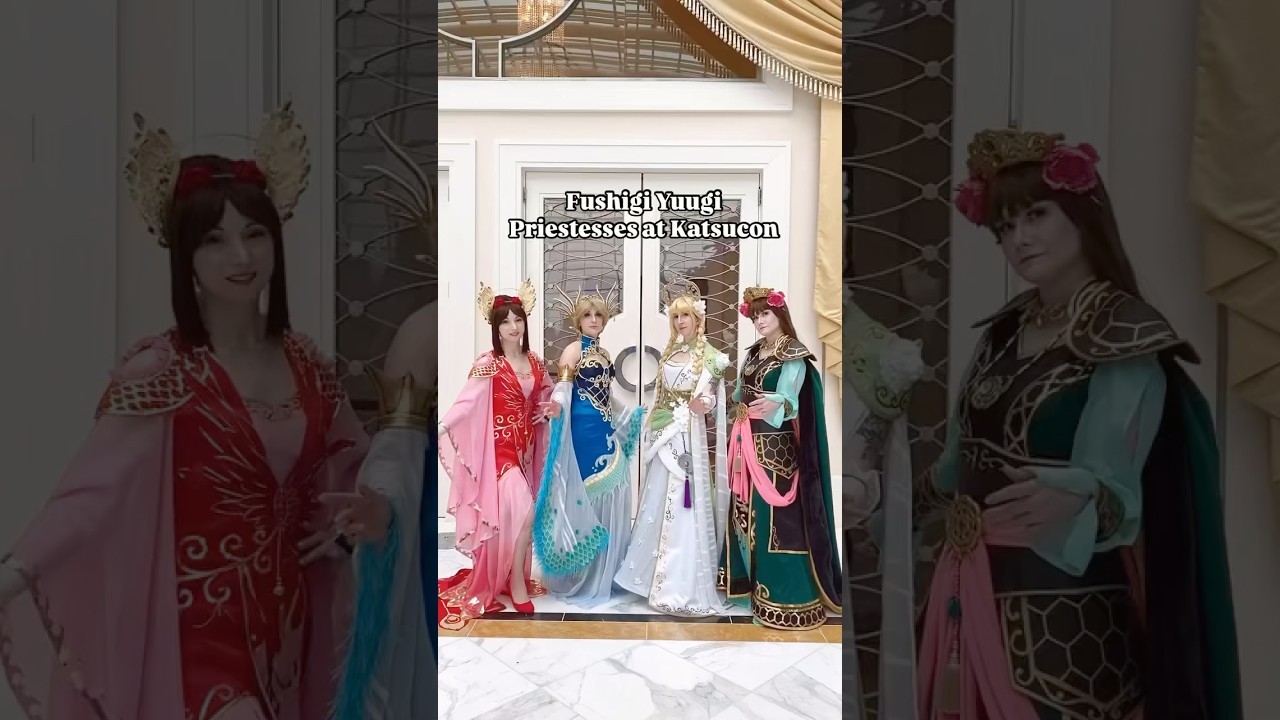 Fushigi Yuugi Priestess Cosplay Group at Katsucon 2025 #cosplay #animecosplay #costume