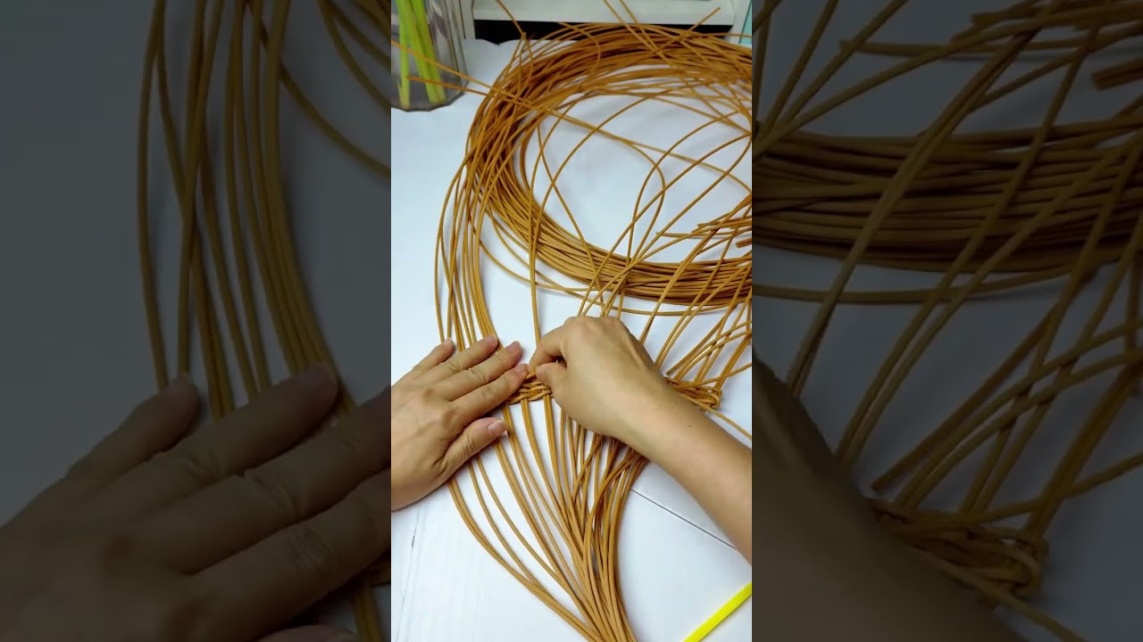 Complete Rattan Basket Weaving Instructions | Step-by-Step DIY Tutorial