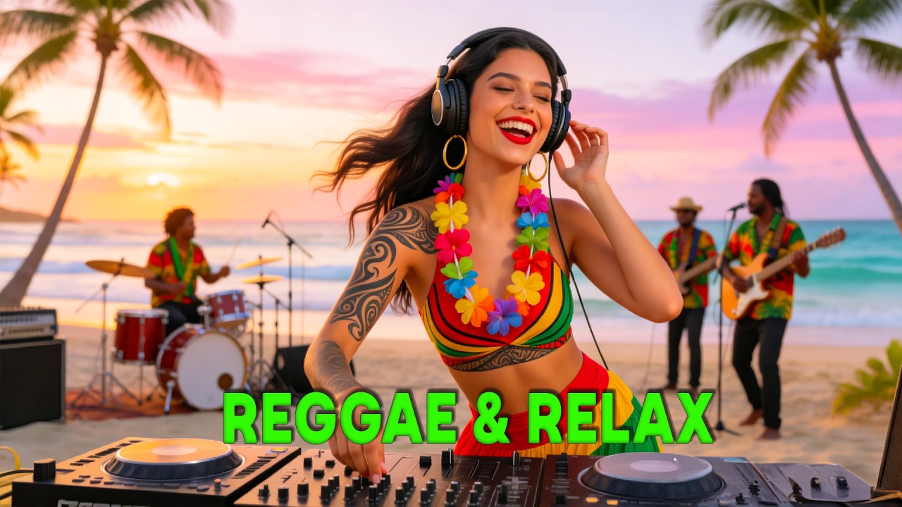 Island Sunset Vibes 2026 | Tropical Reggae & Chill All Night 🌴
