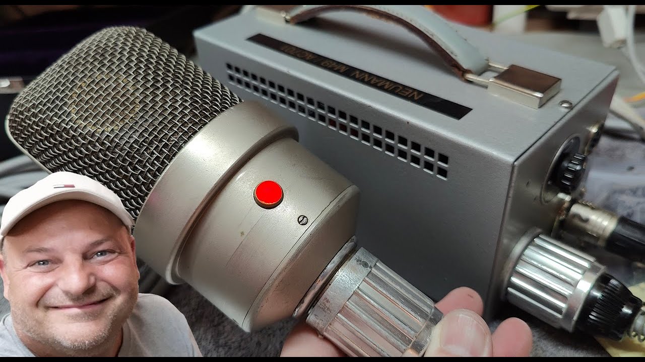 Замена трубки Neumann M49B 1951 AC701 для ремонта шумовой диаграммы