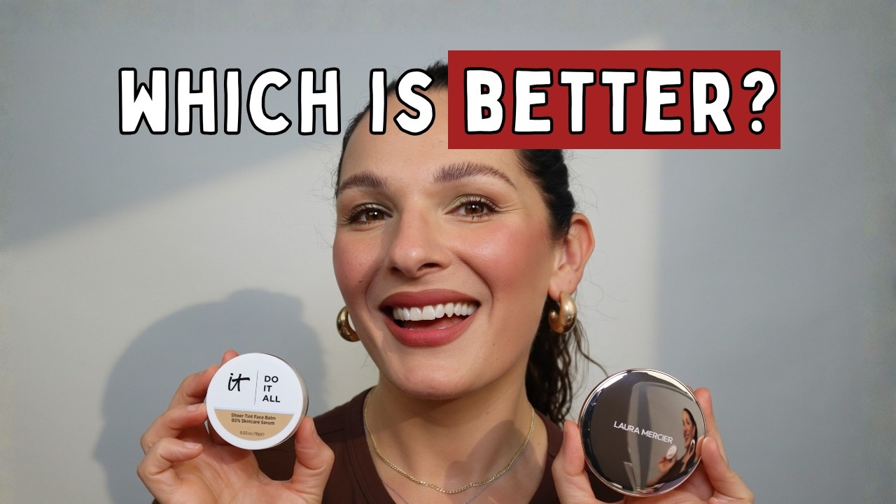 ИСПЫТАНИЯ ТЕКСТУРЫ: IT Cosmetics против Laura Mercier