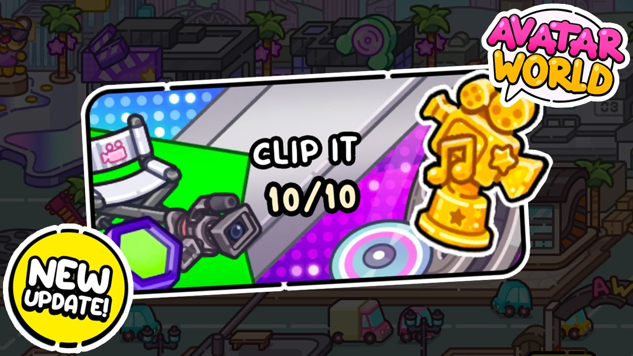 ⭐️ ALL 10 SECRETS CLIP IT! NEW AVATAR WORLD UPDATE! 🎥 GALXE