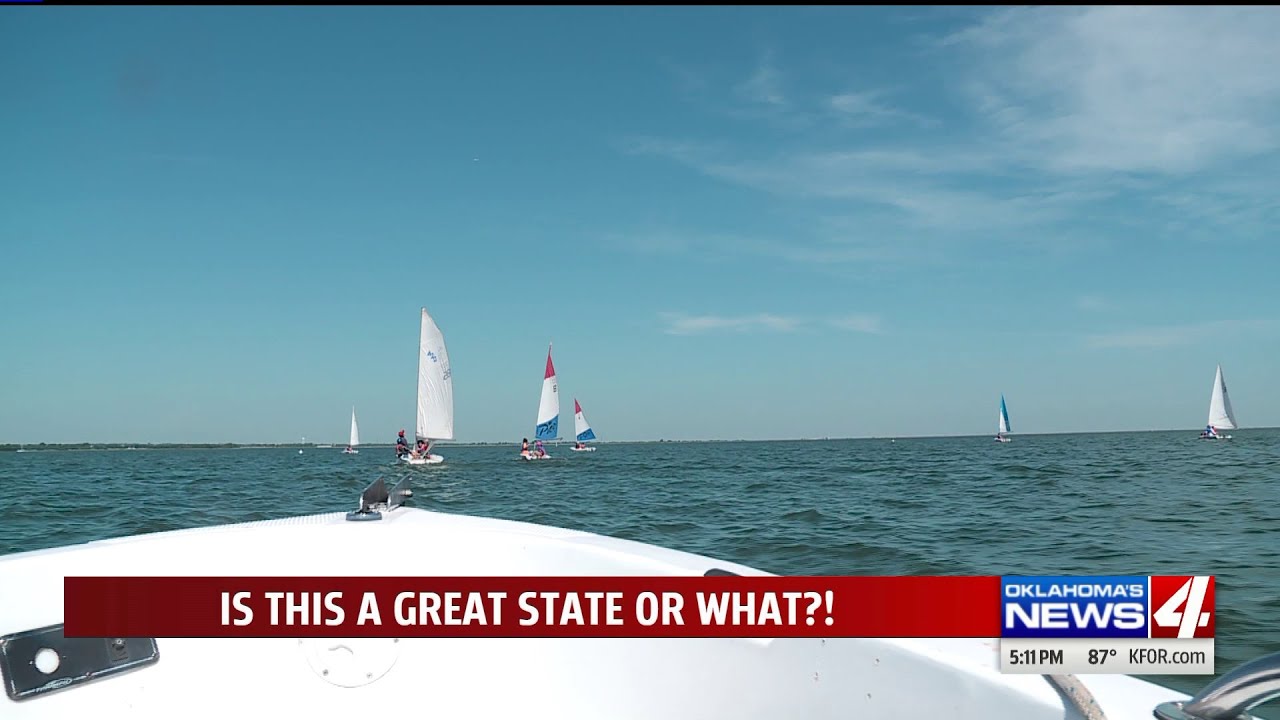 Sailing club at Lake Hefner harnessing Oklahoma`s summer wind