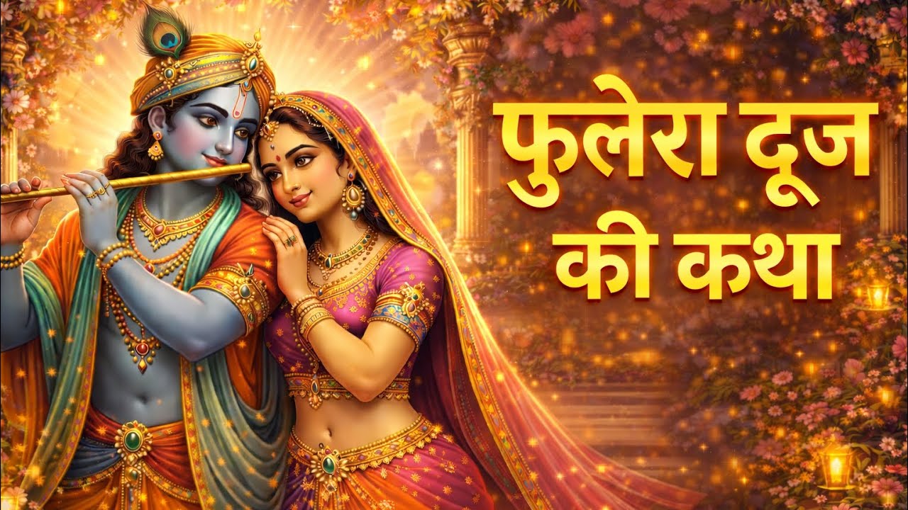 🌸✨ फुलेरा दूज की पावन कथा | राधा-कृष्ण के दिव्य प्रेम की कहानी ✨🌸 ❤️💫🙏🏻
